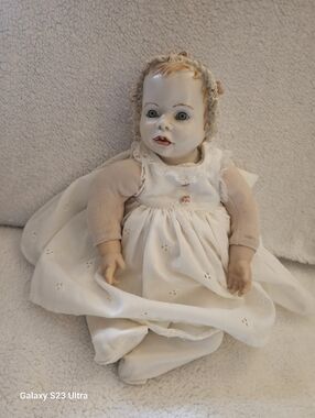 Vintage Porcelain Baby Doll